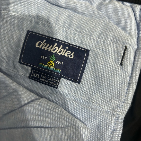 Chubbies The Dark N Stormies 7” shorts elastic waist black Size XXL - Picture 7 of 9